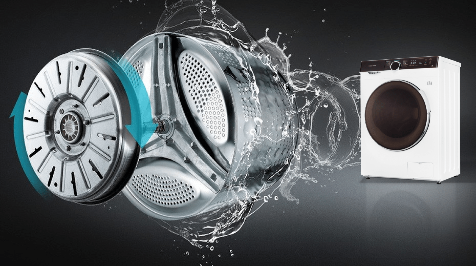 Обзор стирально-сушильной машины TECHNO MFK80-DU1403B Обзор стирально-сушильной машины TECHNO MFK80-DU1403B