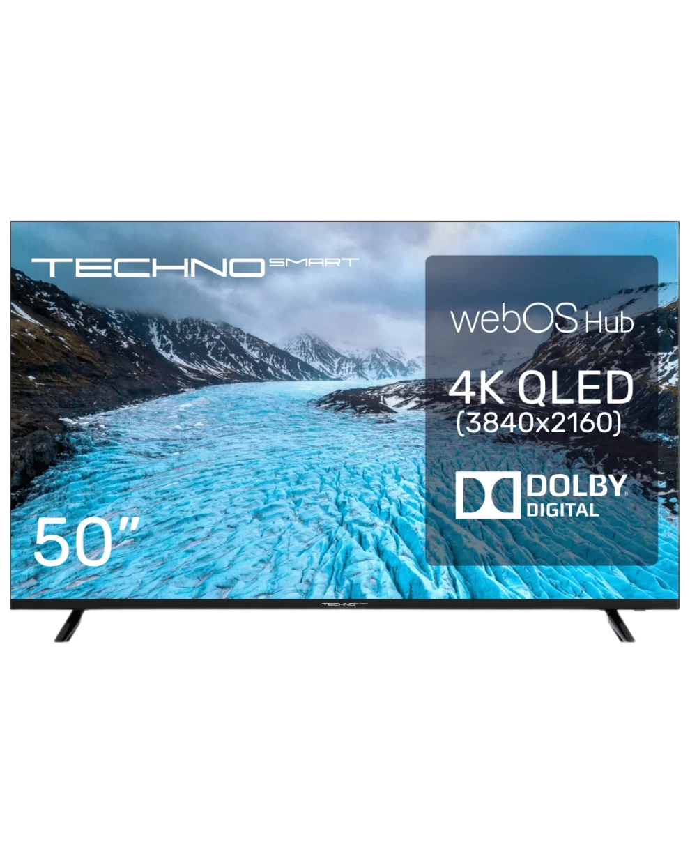 Телевизор TECHNO 50QLED680UHDW Телевизор TECHNO 50QLED680UHDW