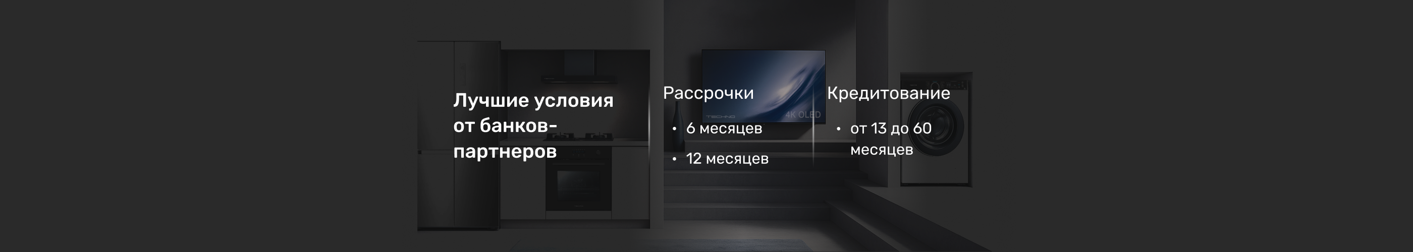 Оплата частями Условия кредитования