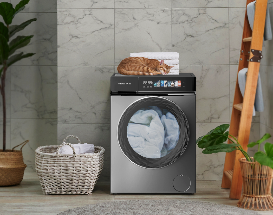 Детальное описание Стирально-сушильная машина TECHNO W1014S-SD6G-M401